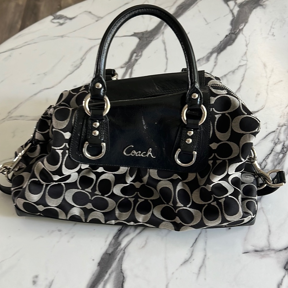 Coach bag, black